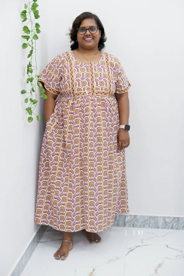 Midi Frock - Jyothi Cotton