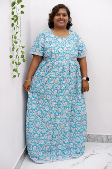 Comfort Fit Maternity Nighty – Side Zip Design