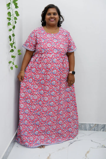 Comfort Fit Maternity Nighty – Side Zip Design