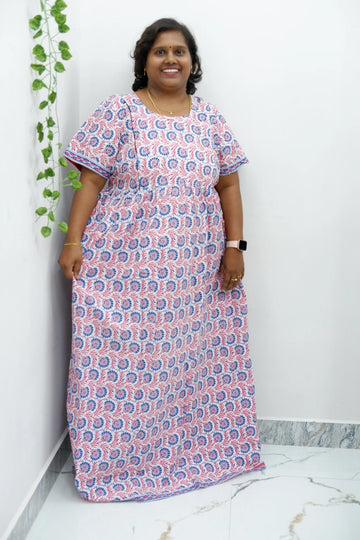 Comfort Fit Maternity Nighty – Side Zip Design