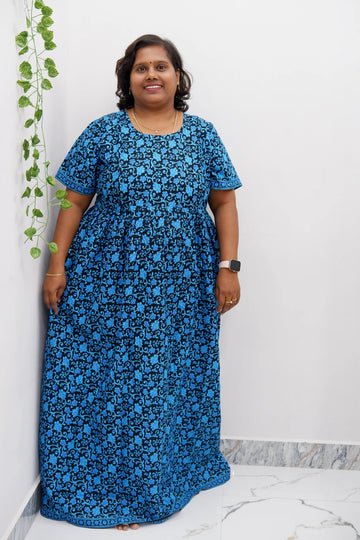 Comfort Fit Maternity Nighty – Side Zip Design