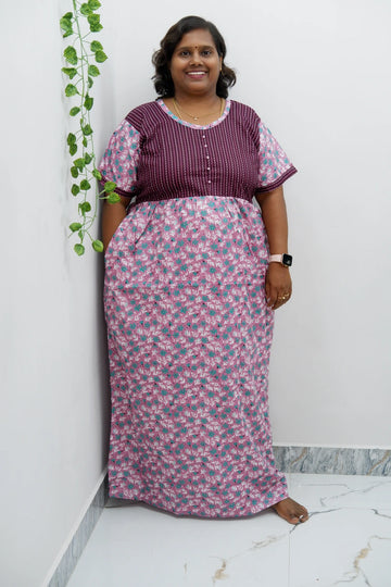 Lightweight Frock Style Cotton Nighty