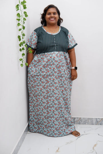 Lightweight Frock Style Cotton Nighty