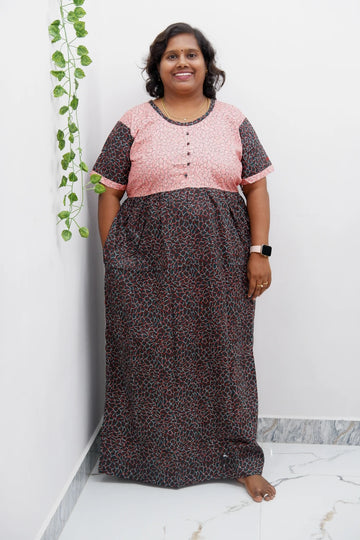 Lightweight Frock Style Cotton Nighty