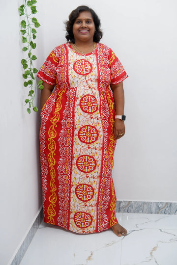 Lightweight Frock Style Cotton Nighty