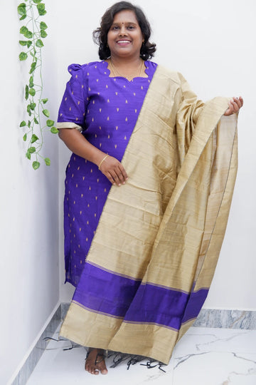 Luxe Salwar Suit with Shawl β Casual & Festive Wear