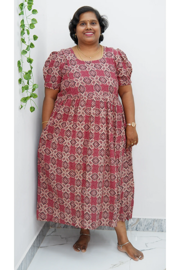 Luxury Feeding Kurti with Side Zip – Stylish & Practical Maternity Wear | Soft Cotton Comfort