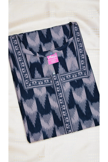 Classic 3/4 Sleeve Nighty – Premium Jyothi Cotton for Women