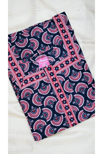Classic 3/4 Sleeve Nighty – Premium Jyothi Cotton for Women