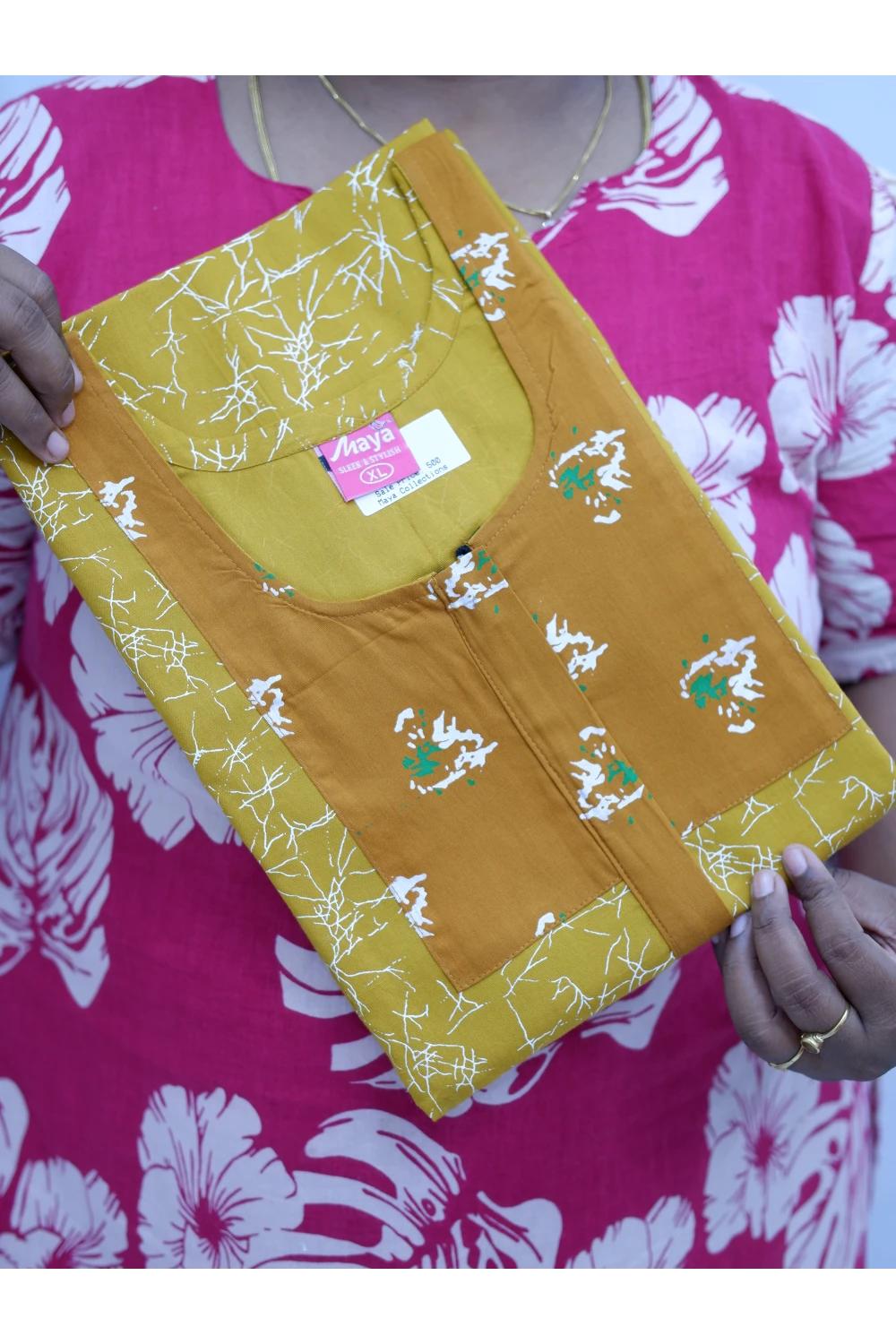 Extra Height Cotton Nighty for Women-Long Length Nighty