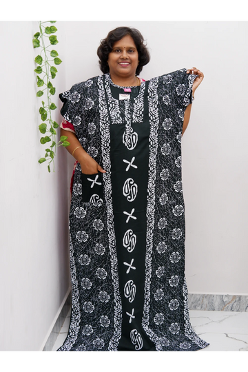 Extra Height Cotton Nighty for Women-Long Length Nighty