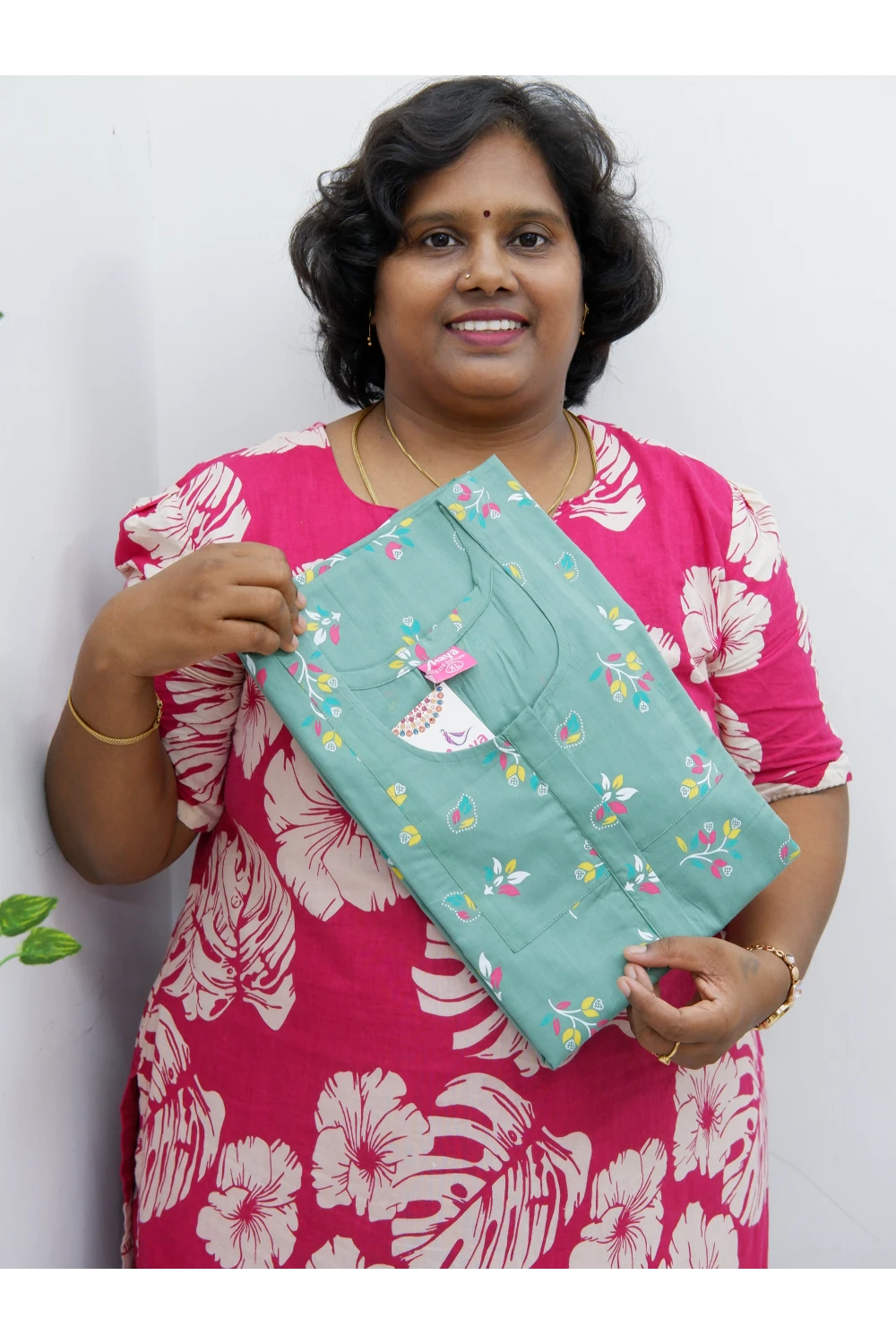 Extra Height Cotton Nighty for Women-Long Length Nighty