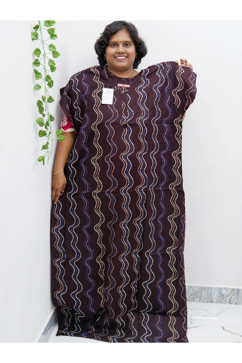 Extra Height Cotton Nighty for Women-Long Length Nighty