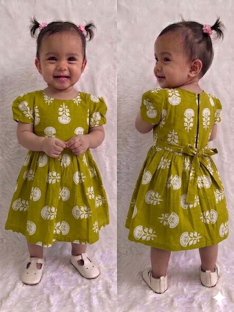 Premium Kids Cotton Frocks – Everyday Comfort