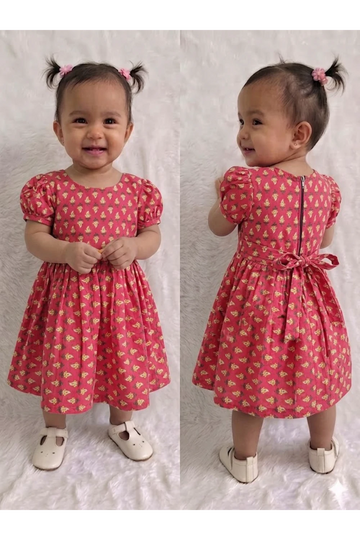 Premium Kids Cotton Frocks – Everyday Comfort