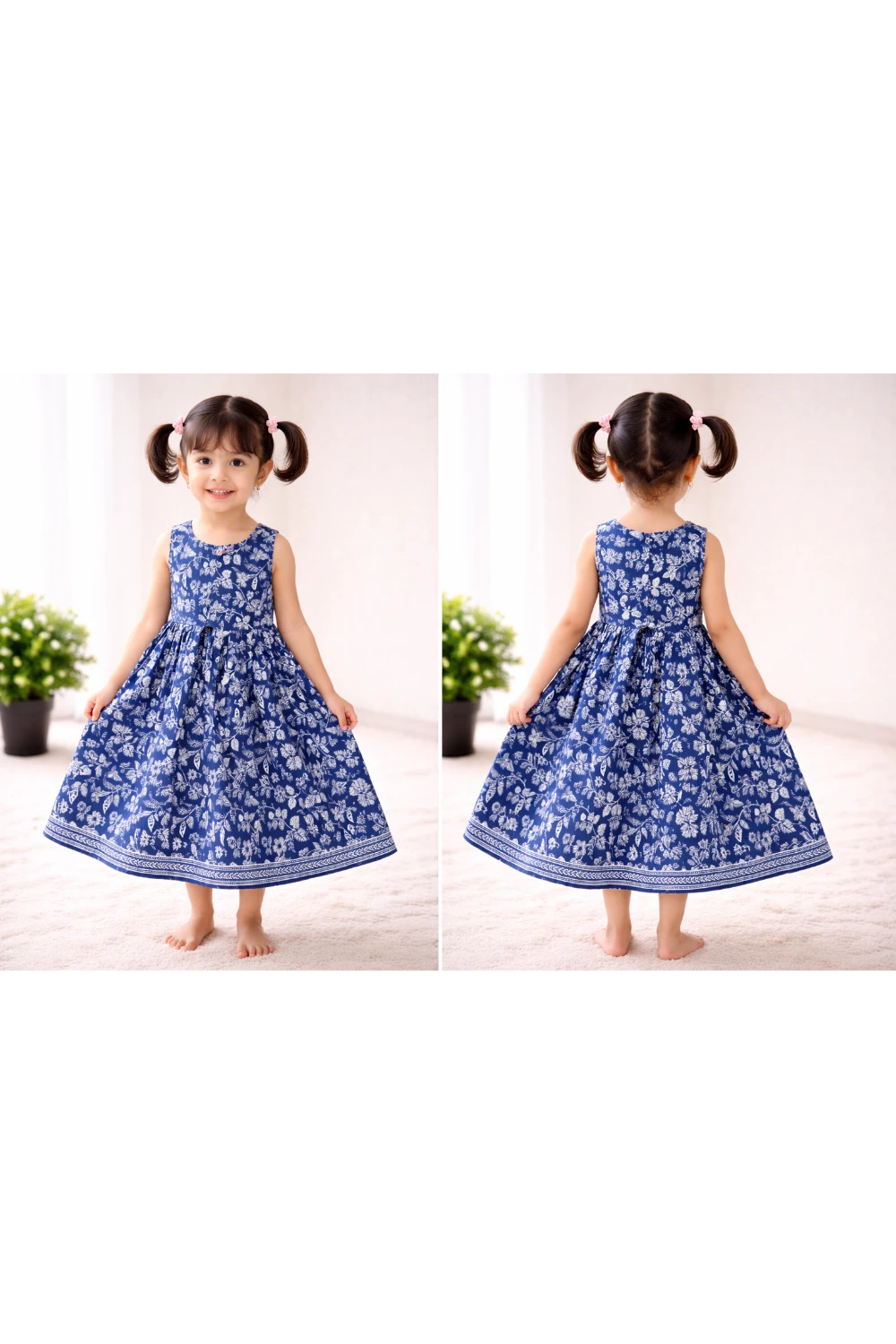 Premium Kids Cotton Frocks – Everyday Comfort