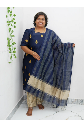 Luxe Salwar Suit with Shawl – Casual & Festive Wear