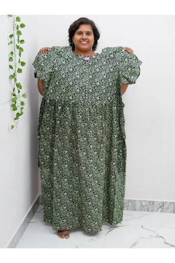 Frock Style Cotton Nighty – Soft & Flowing Fit