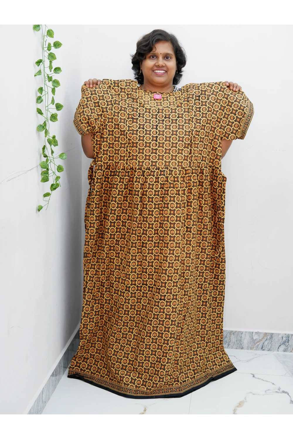 Comfort Fit Maternity Nighty – Side Zip Design