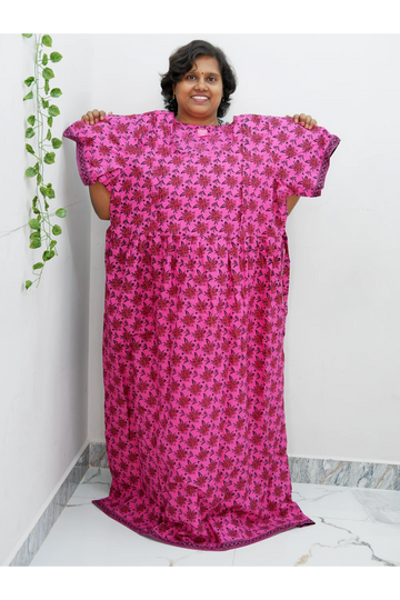 Comfort Fit Maternity Nighty – Side Zip Design