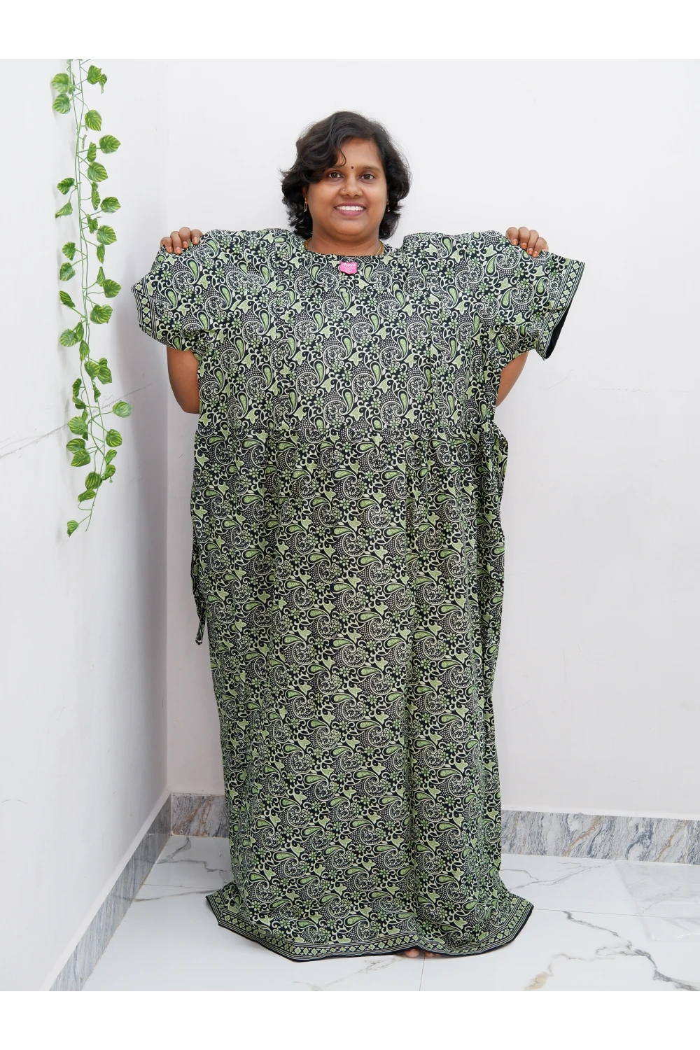 Comfort Fit Maternity Nighty – Side Zip Design