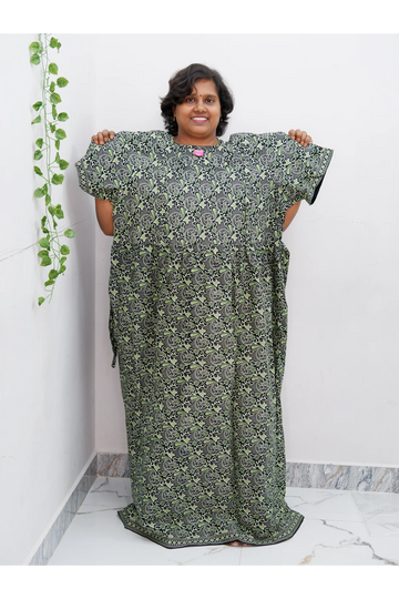 Comfort Fit Maternity Nighty – Side Zip Design