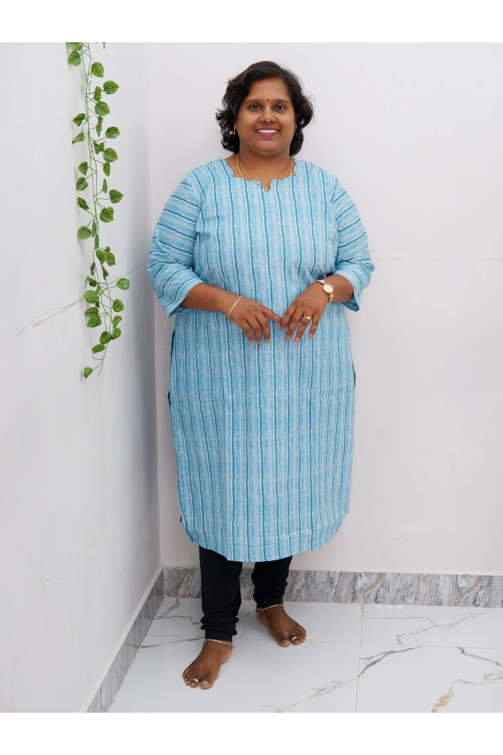 Casual Cotton Straight Kurti