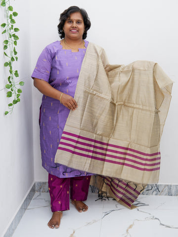 Luxe Salwar Suit with Shawl – Casual & Festive Wear