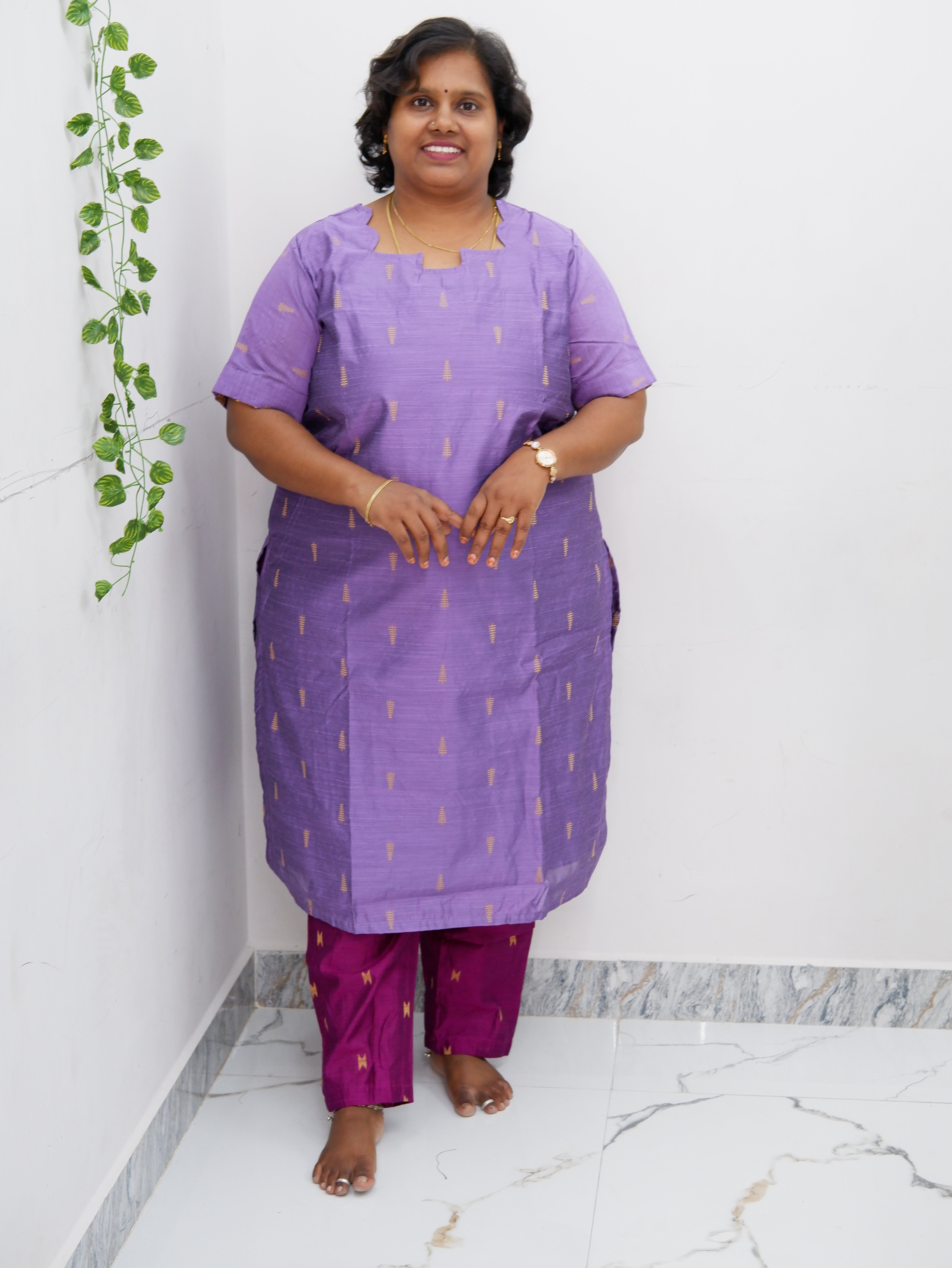 Luxe Salwar Suit with Shawl – Casual & Festive Wear