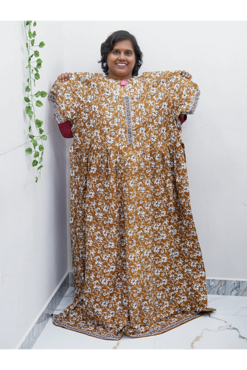 Frock Style Cotton Nighty – Soft & Flowing Fit
