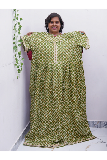 Frock Style Cotton Nighty – Soft & Flowing Fit