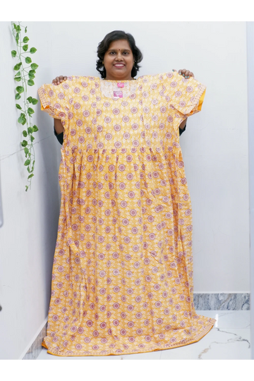 Comfort Fit Maternity Nighty – Side Zip Design