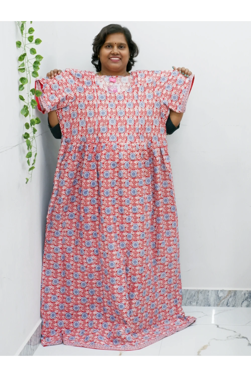 Comfort Fit Maternity Nighty – Side Zip Design