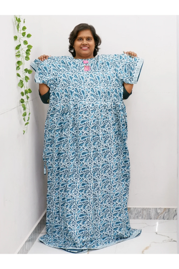 Comfort Fit Maternity Nighty – Side Zip Design