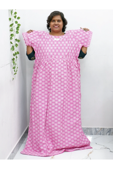 Comfort Fit Maternity Nighty – Side Zip Design