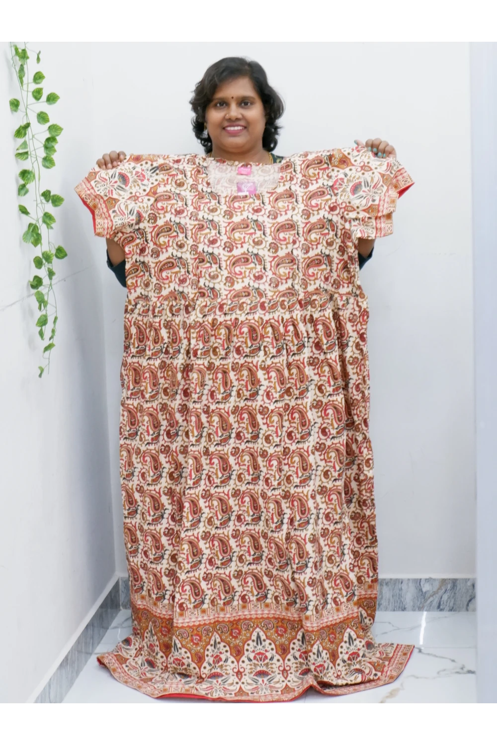 Comfort Fit Maternity Nighty – Side Zip Design