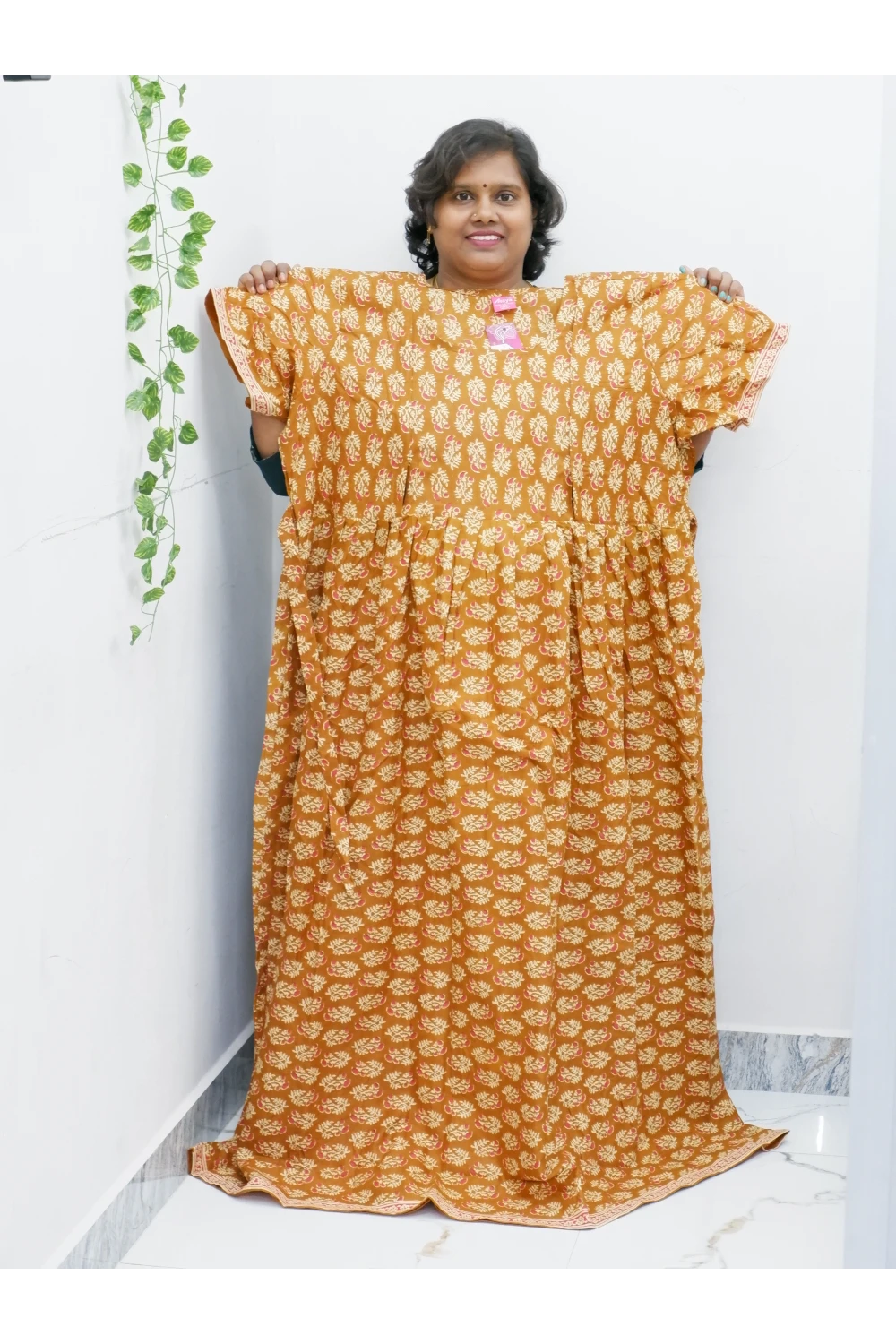 Comfort Fit Maternity Nighty – Side Zip Design