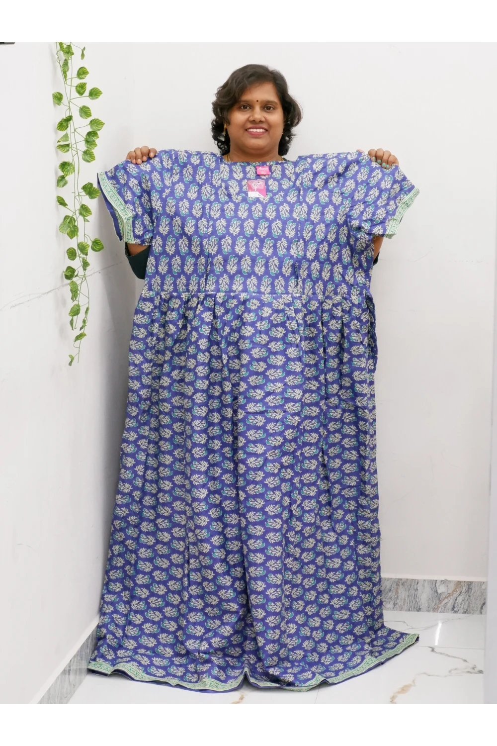 Comfort Fit Maternity Nighty – Side Zip Design