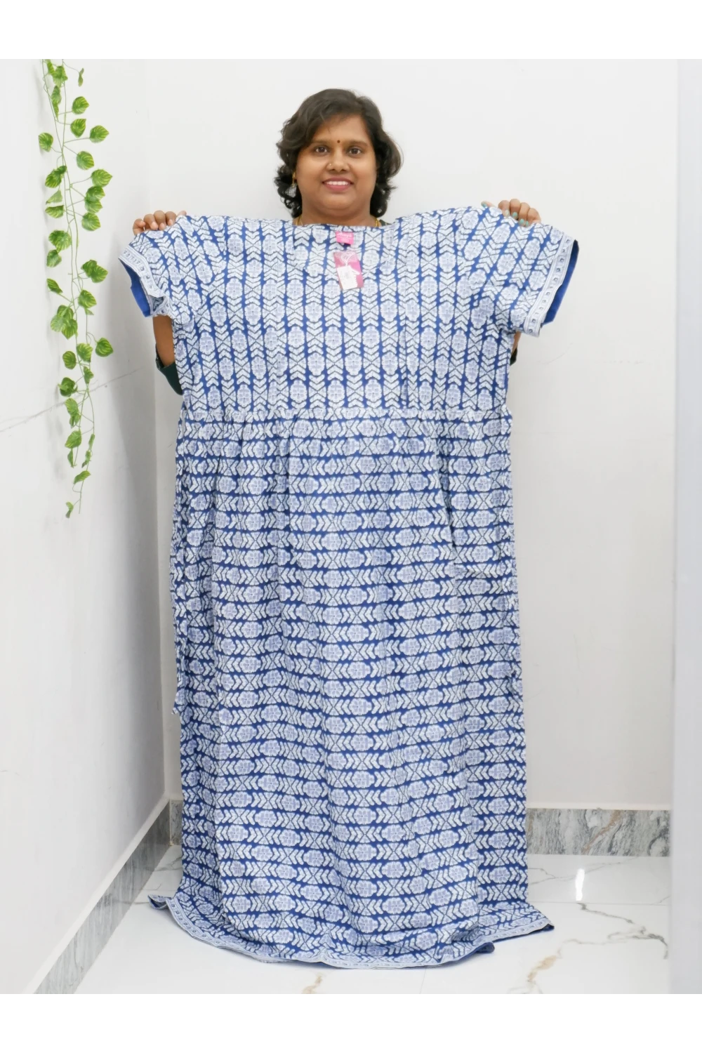 Comfort Fit Maternity Nighty – Side Zip Design