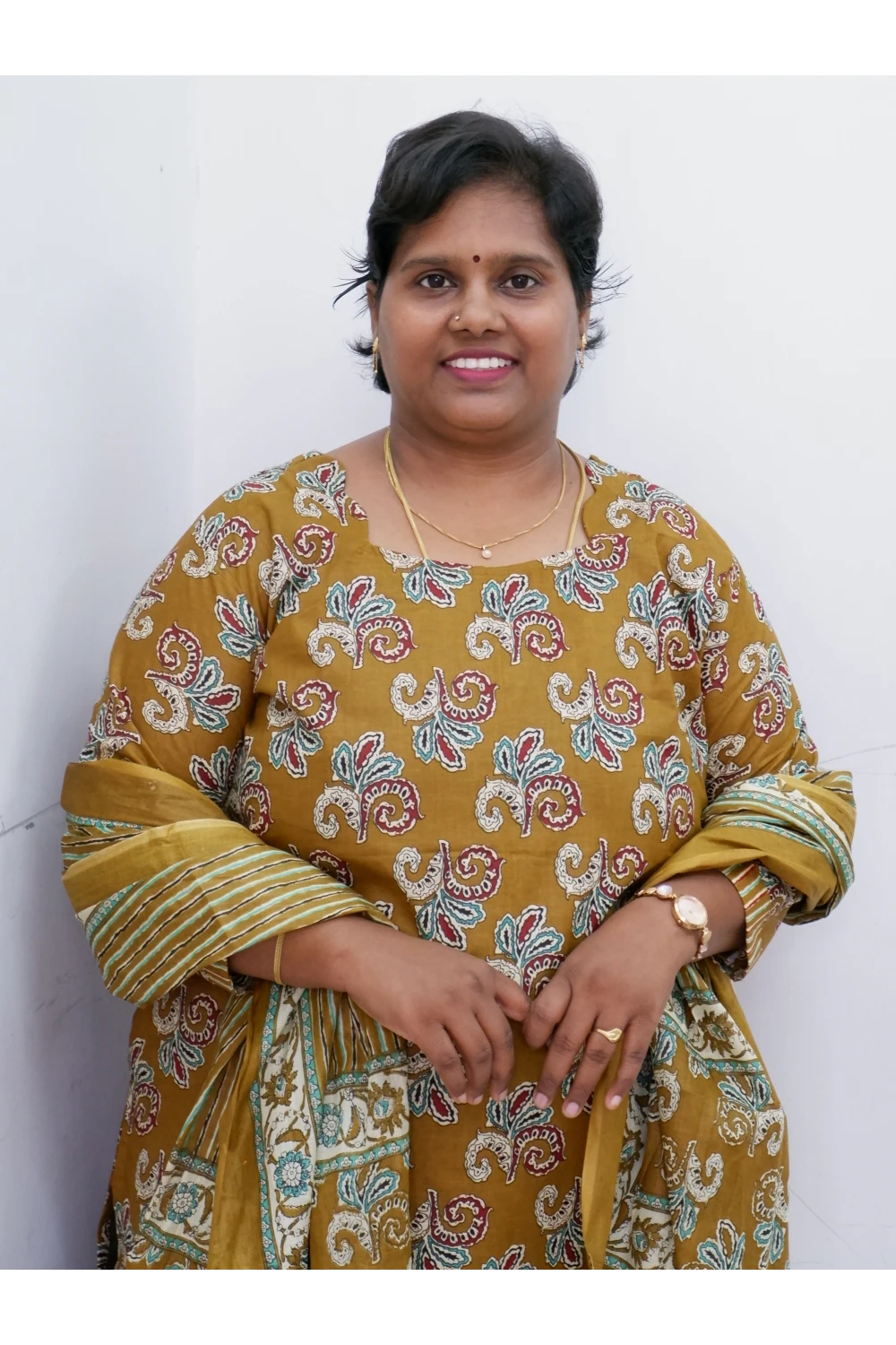 Graceful Cotton Printed Salwar Suit with Shawl – Casual & Festive Wear