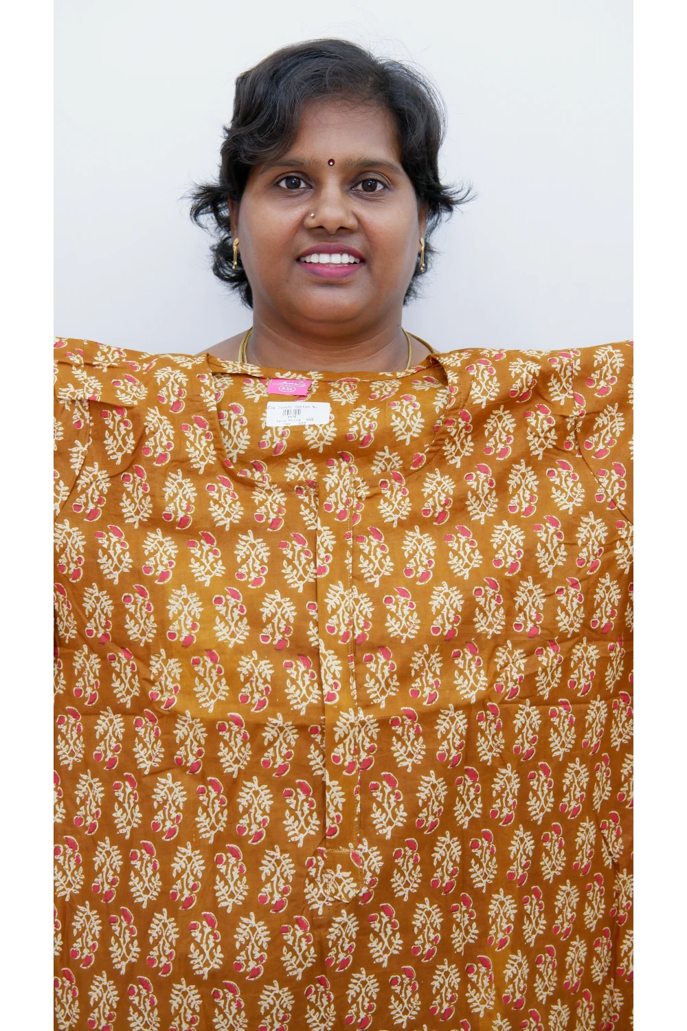 Elegant Zip Nighty – Jyothi Cotton Breeze