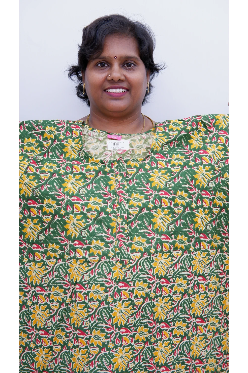 Elegant Zip Nighty – Jyothi Cotton Breeze