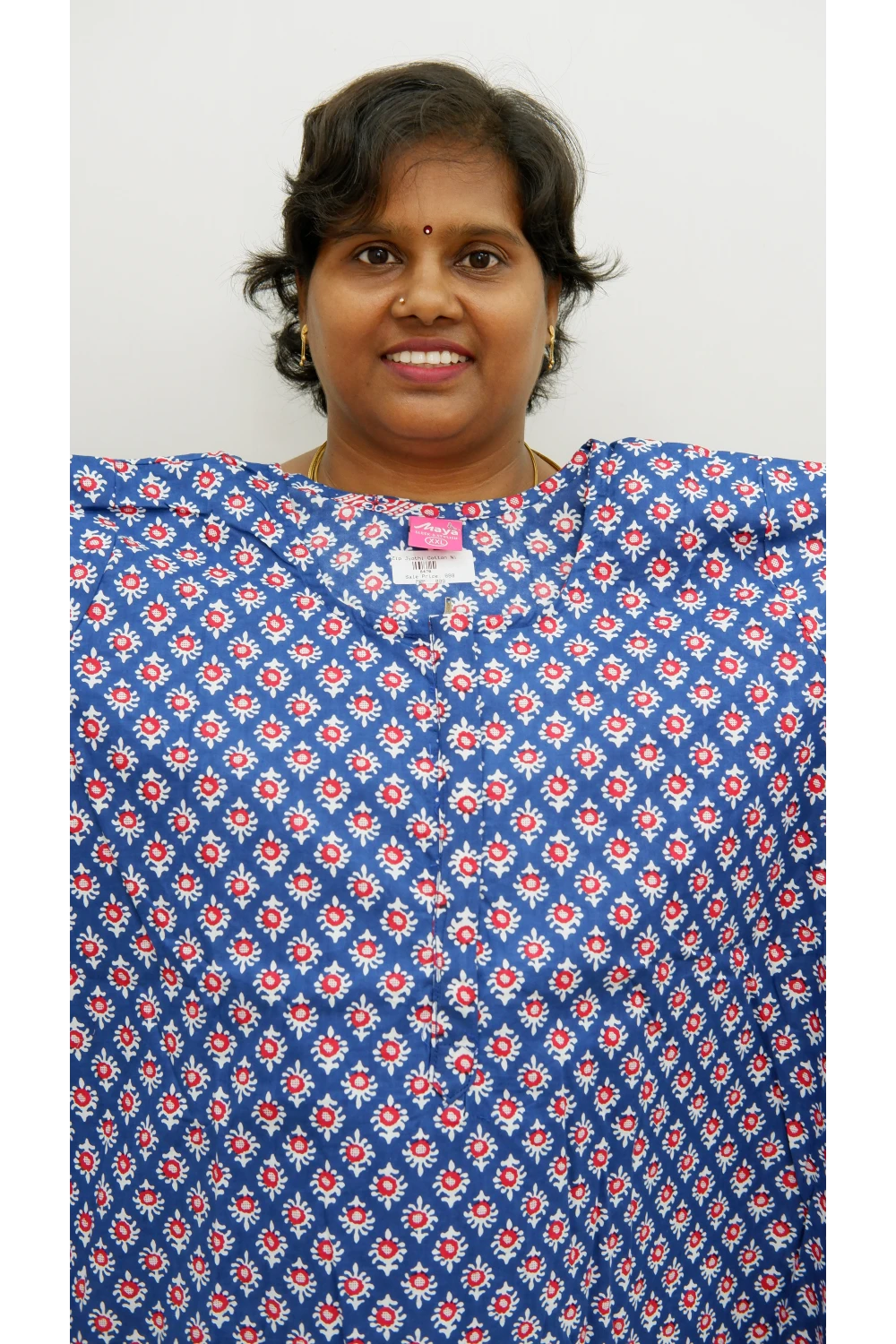 Elegant Zip Nighty – Jyothi Cotton Breeze