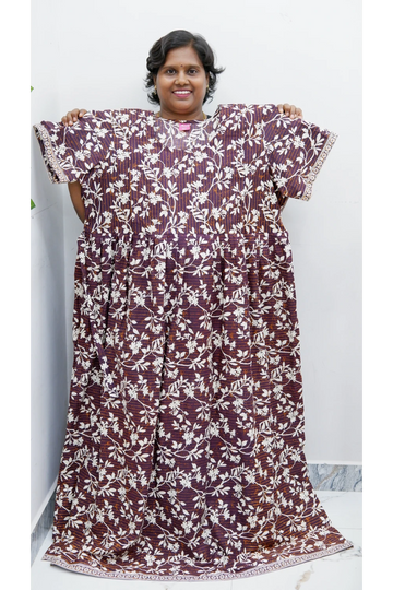 Comfort Fit Maternity Nighty – Side Zip Design
