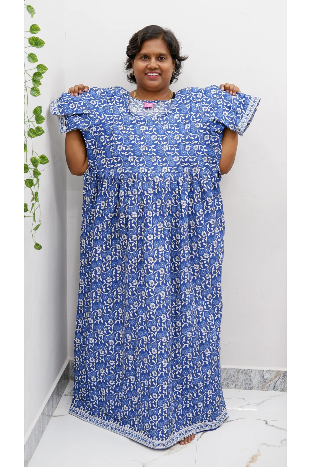 Comfort Fit Maternity Nighty – Side Zip Design