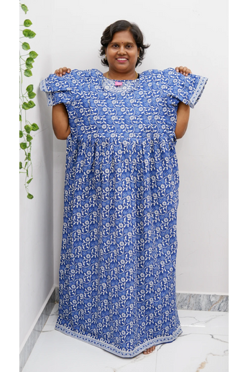 Comfort Fit Maternity Nighty – Side Zip Design