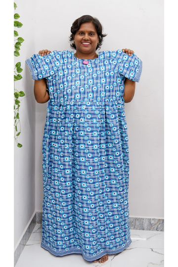 Comfort Fit Maternity Nighty – Side Zip Design