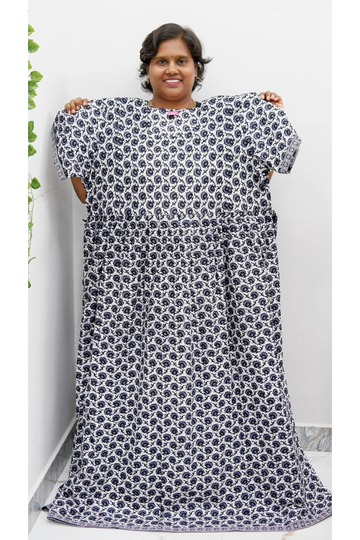 Comfort Fit Maternity Nighty – Side Zip Design