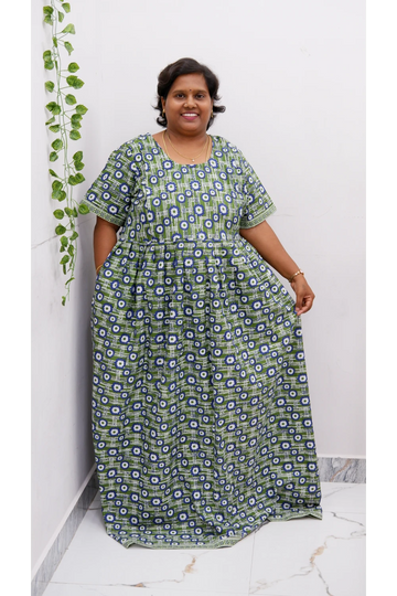 Comfort Fit Maternity Nighty – Side Zip Design