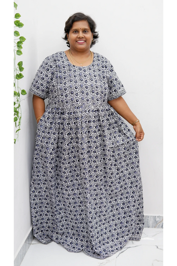 Comfort Fit Maternity Nighty – Side Zip Design
